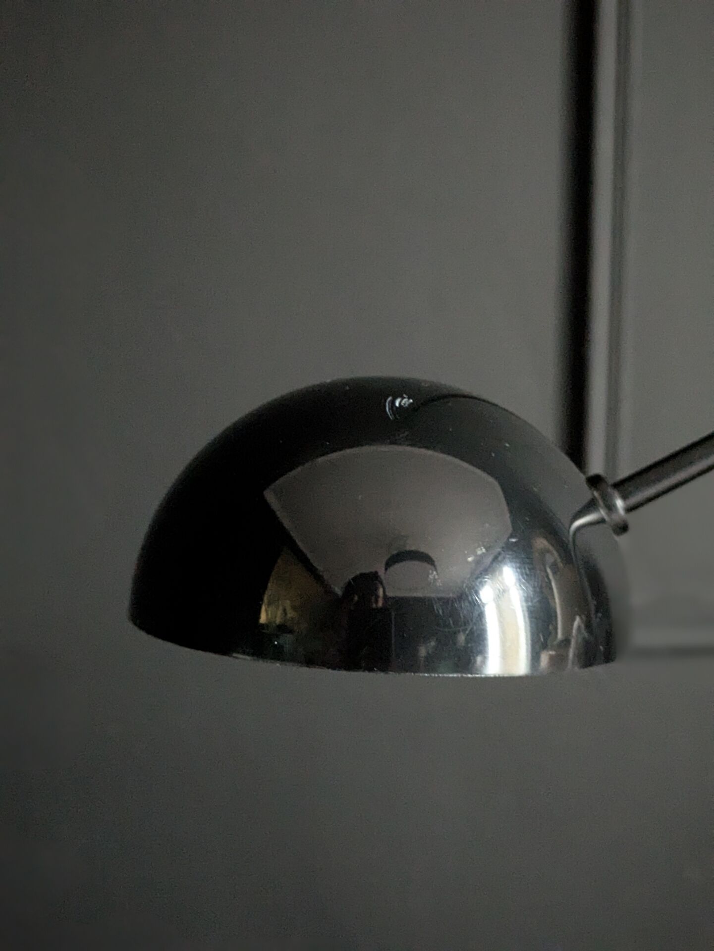Vintage arched desk lamp by Lacri, Italian Space Age design (70s/80s)