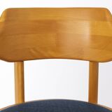 6 chaises vintage 1960, Ansager Møbler, Danois