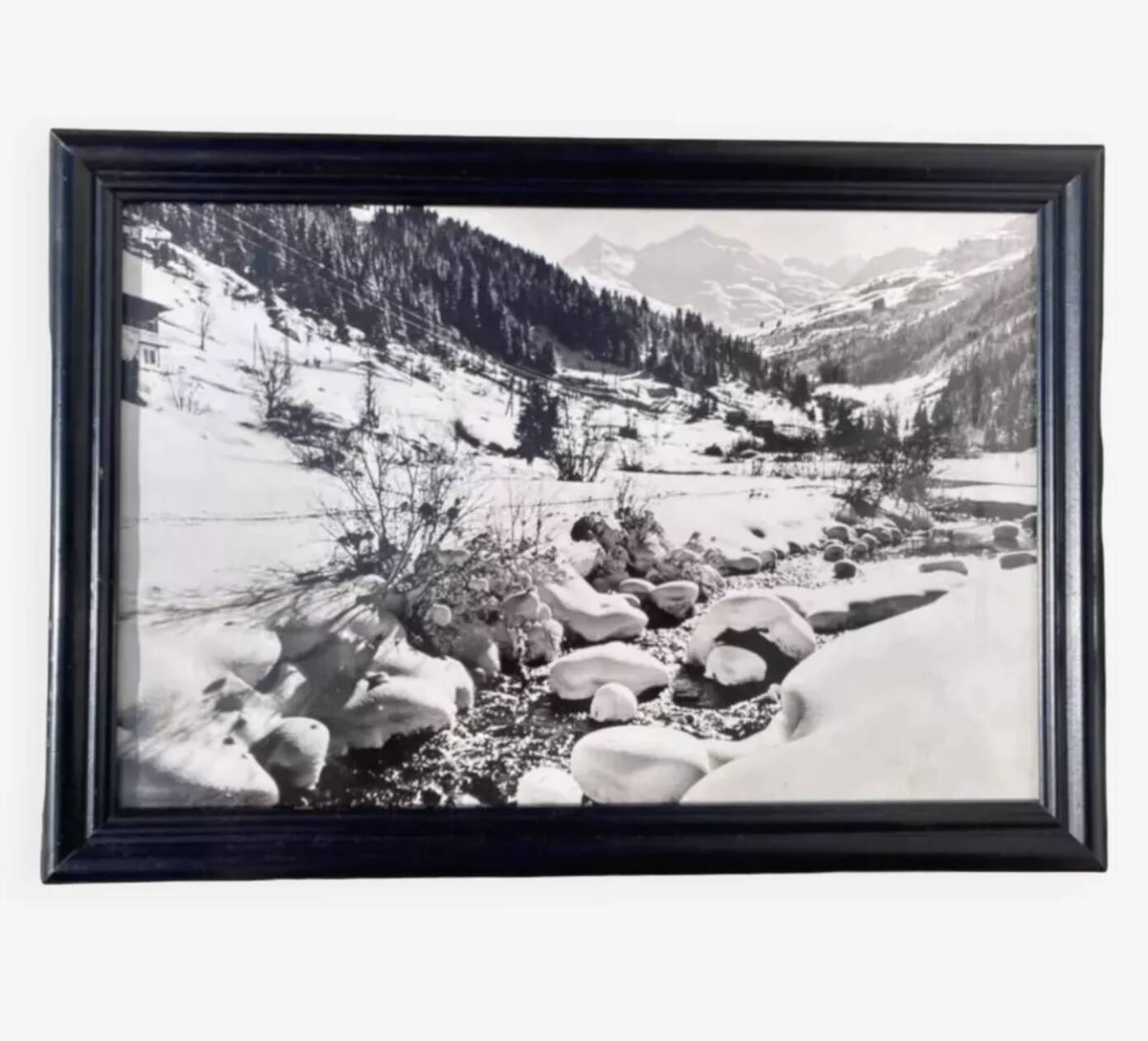 Small film landscape / snowy mountain photography