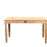 Raw wood farm table 1920