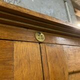 Parisian cabinet vintage solid oak