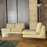 Salon "California" Jacques Charpentier, edition "Flat", France 1970