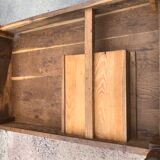 Ancient farm table in fir