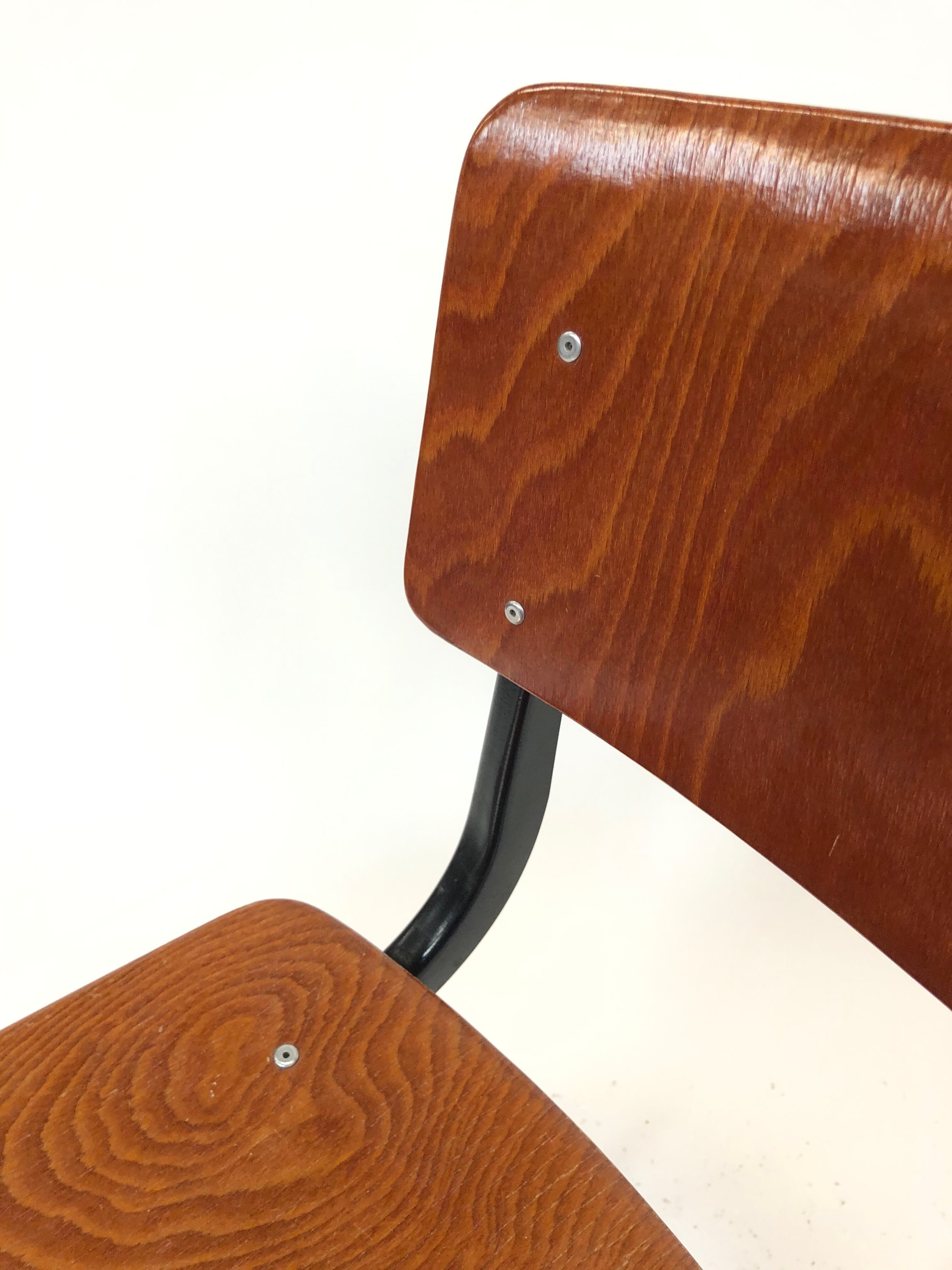 Eromes Marko vintage compass school chair