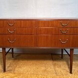 Mid-Century Retro Vintage Teak Sideboard/Chest of Drawers 1960