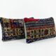 Set of 2 vintage Turkish cushion covers 38x58 cm