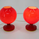Set of two space age table lamps by Stepan Tabery, 1960s