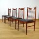 4 Danish Rosewood Chairs from Rio Arne Vodder 1960