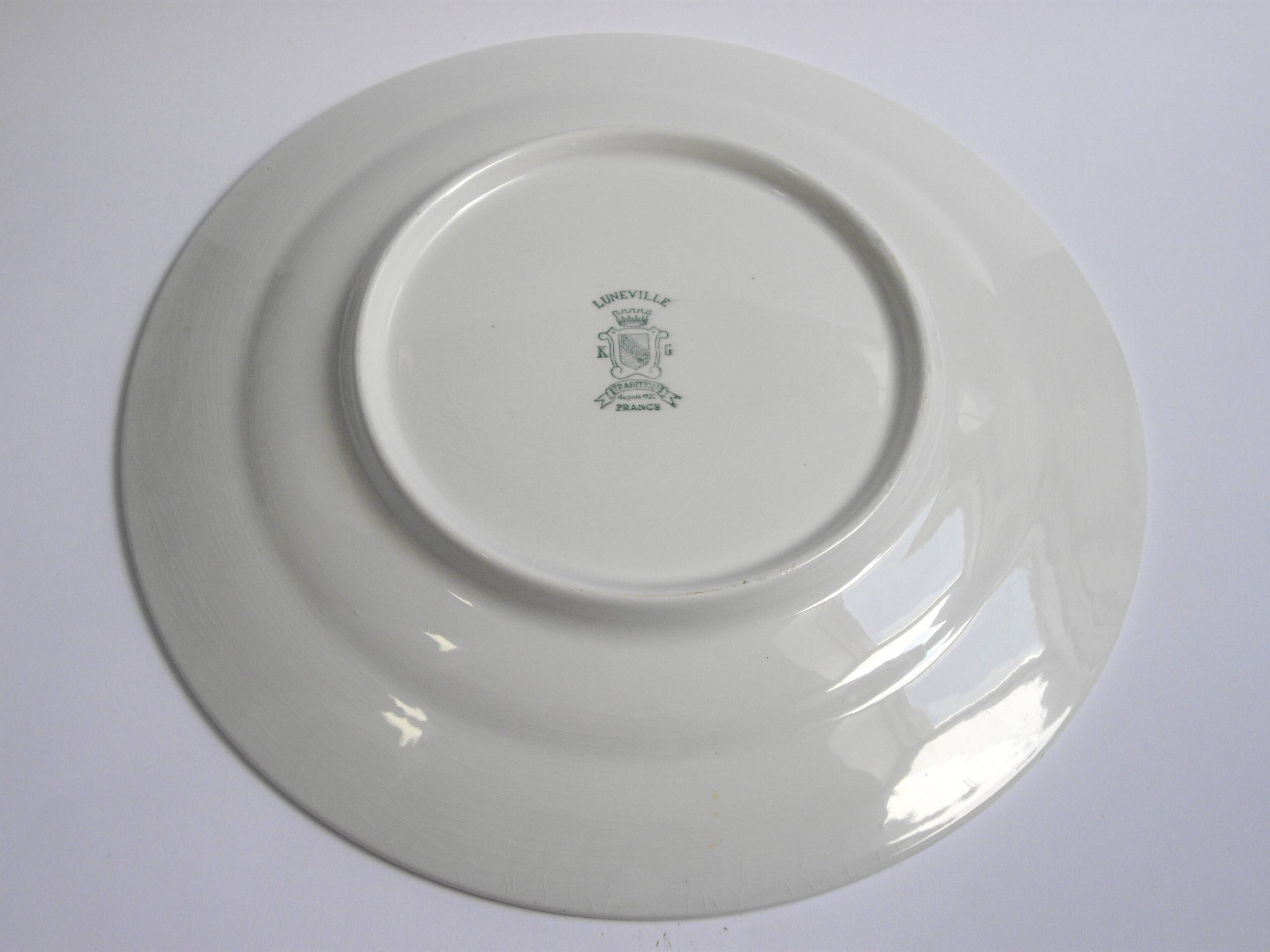 Round hollow dish KG Lunéville