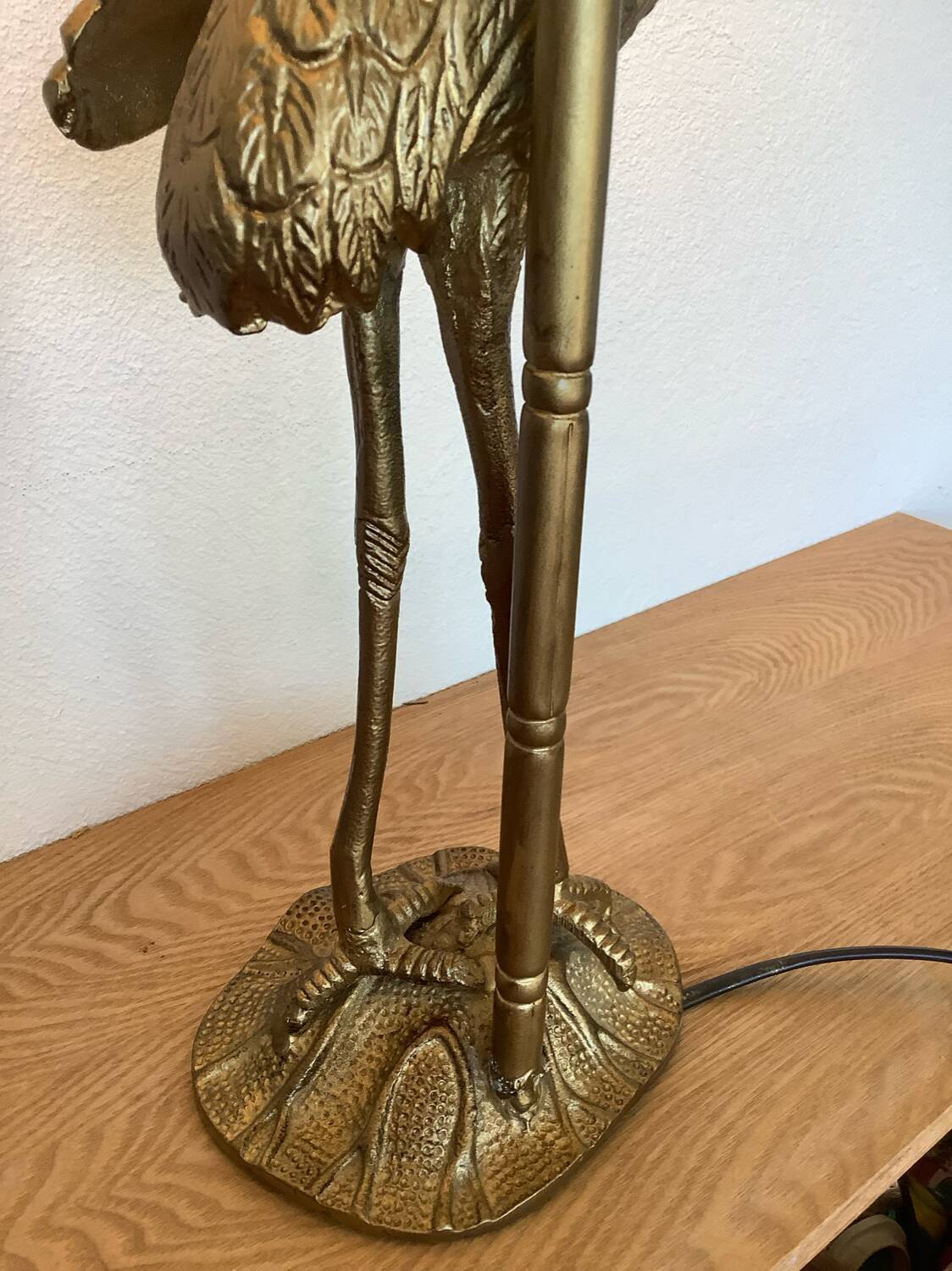 Heron lamp from the 70s by Maison Baguès