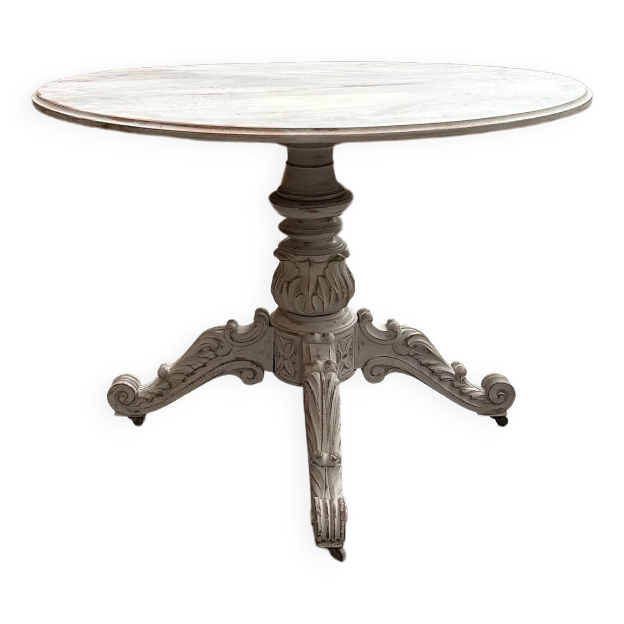 Napoleon 3 patinated mahogany table