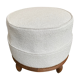 Pouf Art Deco era restored