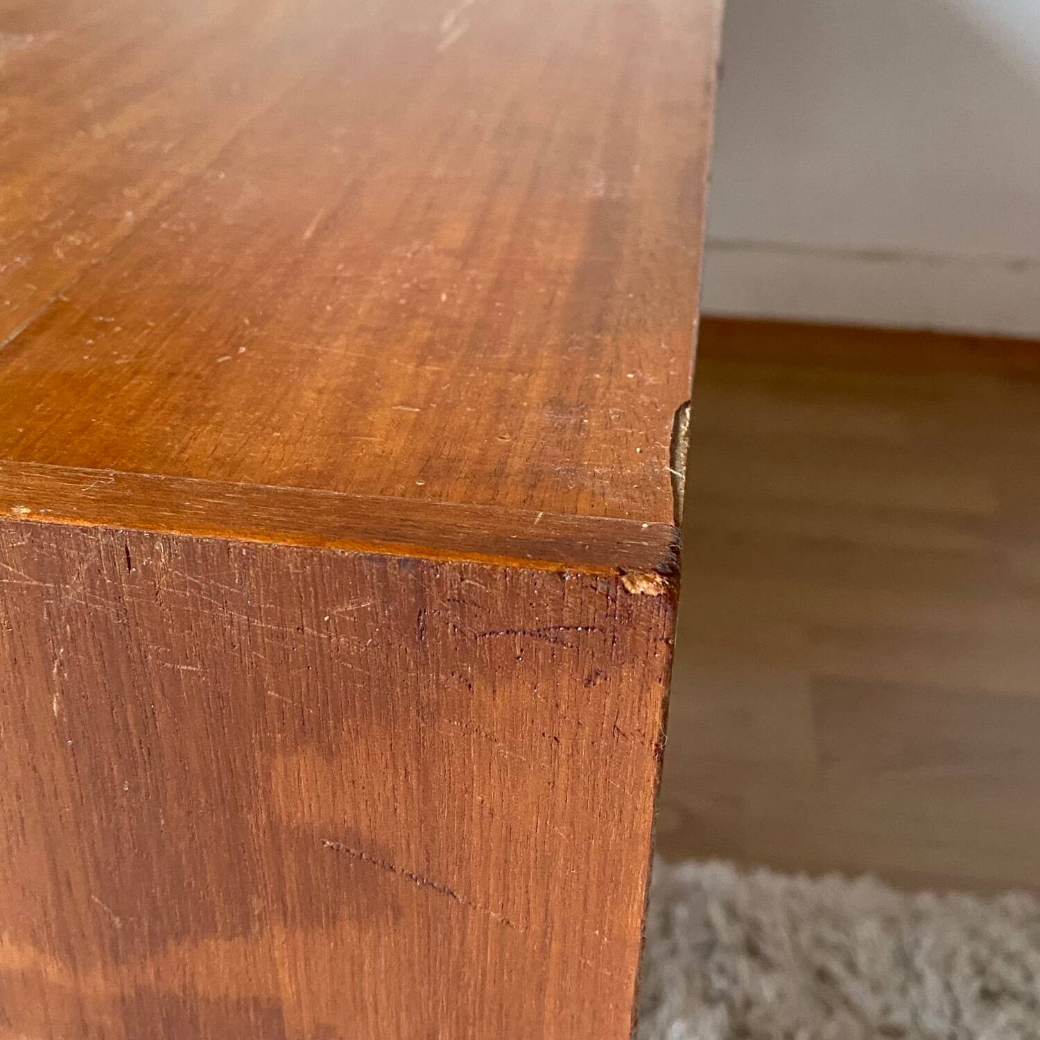 Wooden sideboard, 1950s