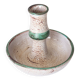 1950s ceramic candle holder