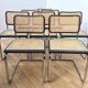 Set of 8 Cesca B32 chairs, Marcel Breuer