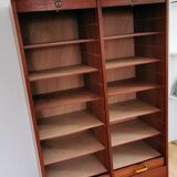 Cabinet curtain binder