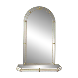 Grand miroir vénitien vintage authentique – Style Hollywood Regency