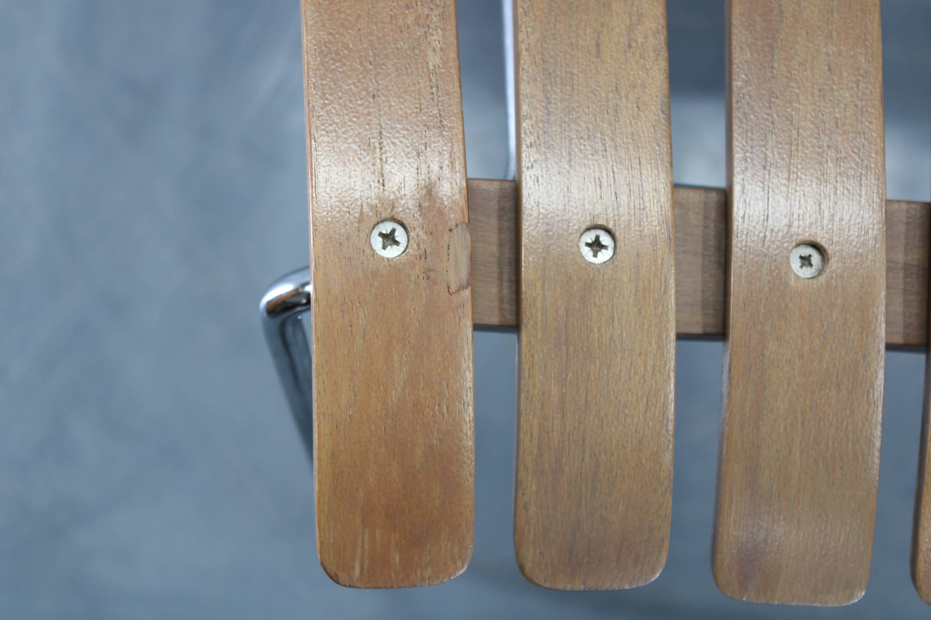 1980s Set of Six Scandinavian Teak Dining Chairs