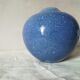 Blue ball vase