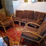 Bamboo living room 50s