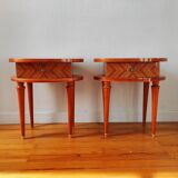 Pair of vintage bedside tables
