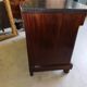 Empire dresser 4 drawers in mahogany and bronze