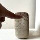 Sculptural and graphic ceramic vase by Bertoncello, Italy 1970