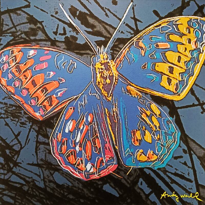 1980s Andy Warhol Limited Edition Lithograph by CMOA.