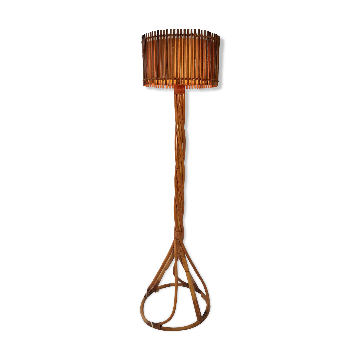 50/60s rattan lamppost