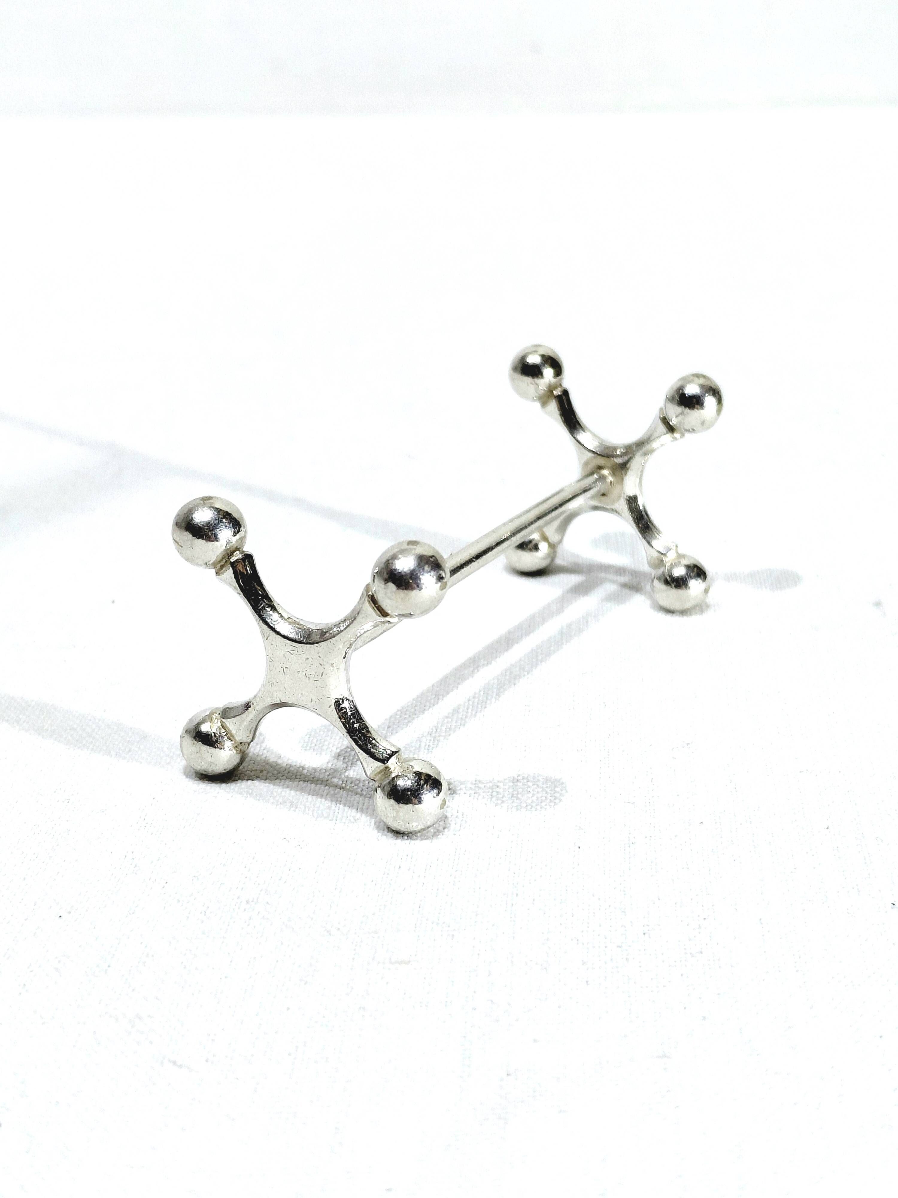 SFAM - Set of 9 Silver-Plated Knife Holders