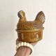 Ceramic hen, vintage zoomorphic terrine