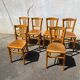 Set of 6 bistro chairs