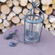 Old grey table lamp