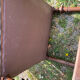Pair of henri ll leather armchairs pushed back end 19 th