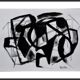 Black and white abstraction