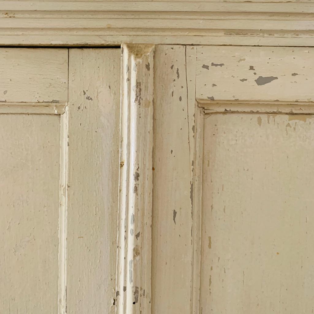 White Parisian wardrobe - 2 doors