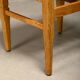 Henning Kjærnulf dining chairs set in Oak and Sheepskin, Denmark, 1960s