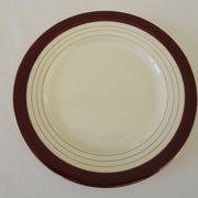 Assiettes plates porcelaine opaque digoin sarreguemines modèle pasteur