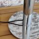 Iconic floor lamp by Gaetano Sciolari, chrome, 1970s - Space Age vintage