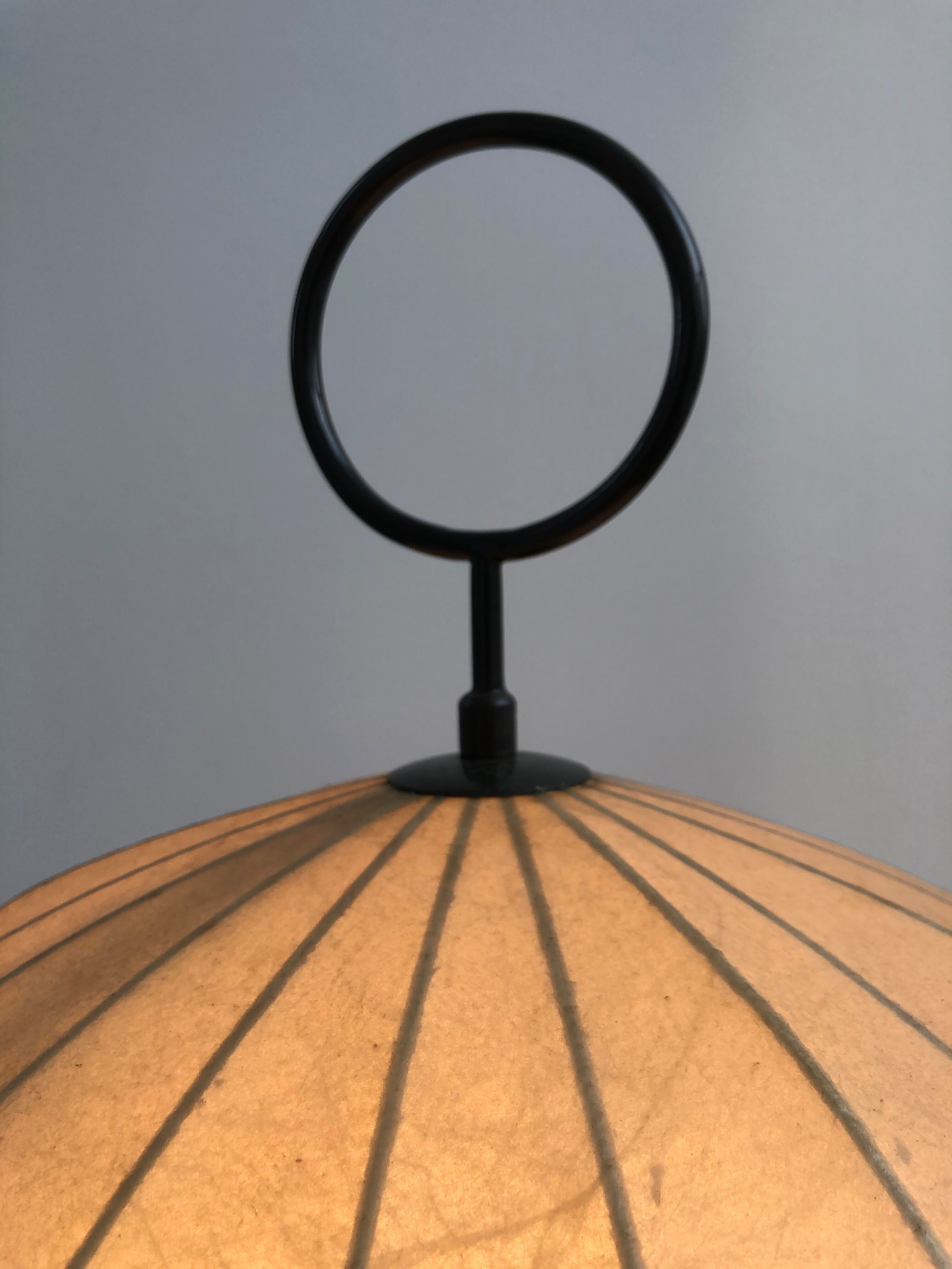 Tripod Cocoon Floor Lamp by H. Klingele for Artimeta, 1950s