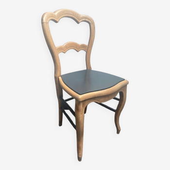 Chaise vintage bois louis Philippe revisitée