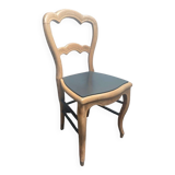 Chaise vintage bois louis Philippe revisitée