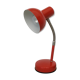 Flexible red desk lamp