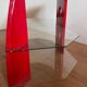 Designer glass coffee table