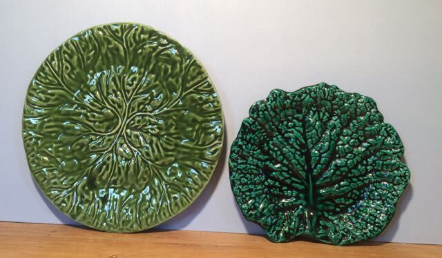 Duo dishes "leaf"