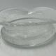 Biot glass empty pocket, vintage