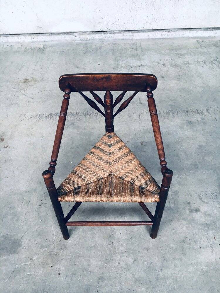 3-Legged Side Chair Model Monk, 1930s