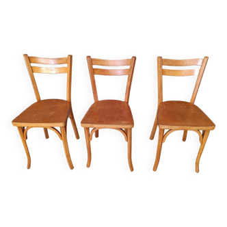 Set of 3 Baumann chairs number 56