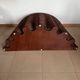 Vintage Console Wicker Trompe-l’Œil  Skirted Ghost Table