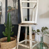 Old wooden painter's stools